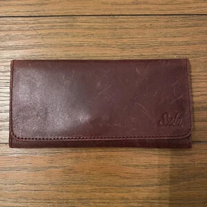 Sseko Leather Wallet Brown